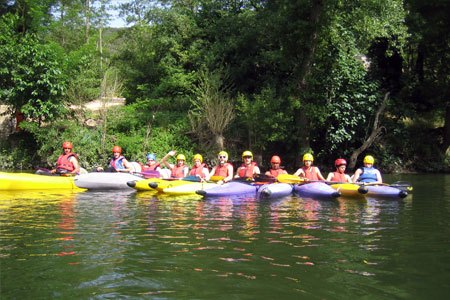 Kayak en Ardèche